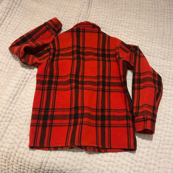 Woolrich Buffalo plaid wool barn jacket - Picture 11 of 12